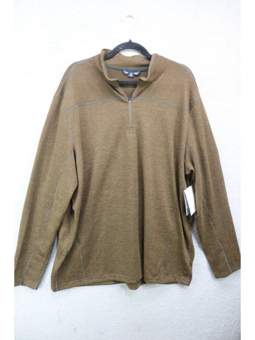 Urban Frontier 1/4 Zip Long Sleeve Pullover Sweater Jersey-2X-NWT-Athleisure
